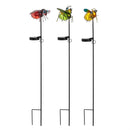 Pollinator Garden Stake, Solar Mini Bug, 31", CDU