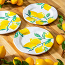 Coastal Citrus Melamine Salad Plate, 8.5"