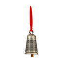 Holly Homestead Garden Accent, Garden Bell, Debossed Metal Bell, 8", Asst of 3