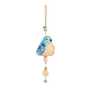 What She Shed Garden Bell, Ceramic, Spring Bird, Asst of 3