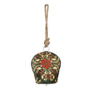 Joyful Traditions Garden Bell, Printed Metal Bell, Asst of 2