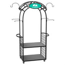 Avria Wind Chime, Hand Tuned, Arbor Display 31.5W x 20D x 78H