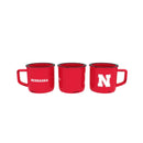 University of Nebraska Ceramic Camp Cup with Enamel Finish, 14oz