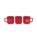 Iowa State University Ceramic Camp Cup with Enamel Finish, 14oz
