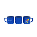 University of Kansas Ceramic Camp Cup with Enamel Finish, 14oz