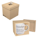 Coffee Cup Funny Title Series Ceramic Cup, Grandpa, 14oz, Gift Box
