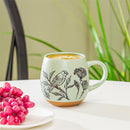 Artisan Series VII Green Ceramic Cup, 15oz, Giftbox