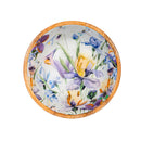 Golden Lilac Wood Bowl, 7.75"L