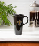 New Orleans Saints, 17oz Boxed Travel Latte
