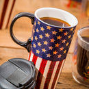 Ceramic Perfect Travel Cup, 17oz, w/ Gift Box, Liberty