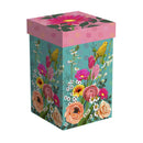 Ceramic Perfect Travel Cup, 17 oz., w/ box, Teal Goldfinch