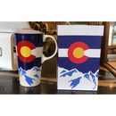Ceramic Travel Cup, 17 OZ., w/Tritan Lid, Colorado State