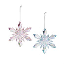 Season to Sparkle Ornament Snowflake Acrylic, Asst, 5"H