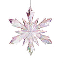 Season to Sparkle Ornament Snowflake Acrylic, Asst, 5"H
