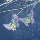 Season to Sparkle Ornament Butterfly Acrylic, Asst, 5.25"L
