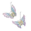 Season to Sparkle Ornament Butterfly Acrylic, Asst, 5.25"L