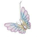 Season to Sparkle Ornament Butterfly Acrylic, Asst, 5.25"L