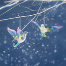 Season to Sparkle Ornament Hummingbird Acrylic, Asst, 6.5"L