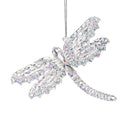 Season to Sparkle Ornament Butterfly/Dragonfly Clear Acrylic, Asst, 4"H