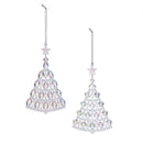 Season to Sparkle Ornament Christmas Tree Acrylic, Asst, 5"H