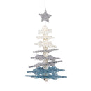 Season to Sparkle Ornament Snowflake Christmas Tree Plastic, Asst, 7"H