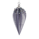 Season to Sparkle Ornament Beaded Metal and Tulle, Asst