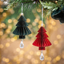 Joyful Traditions Ornament Tree with Gem Foldable Paper, Asst, 6"H