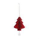 Joyful Traditions Ornament Tree with Gem Foldable Paper, Asst, 6"H