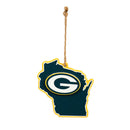 Green Bay Packers, State Ornament,3ot3811state