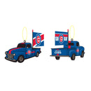 Chicago Cubs Rally Truck Ornament