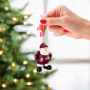 Coach Santa Ornament, Colorado Avalanche