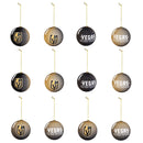 Vegas Golden Knights 12pc Ornament Set