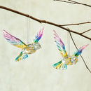 Hummingbird Acrylic Hanging Decor,  5"