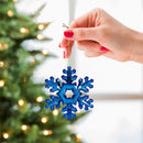 Season to Sparkle Ornament Snowflake Acrylic, Asst, 5"H