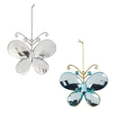 Season to Sparkle Ornament Butterfly Gem Acrylic and Metal, Asst, 4.75"L
