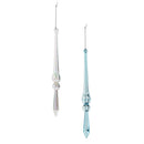 Season to Sparkle Ornament Icicle Acrylic, Asst, 9"H