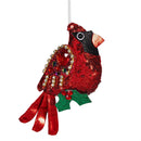 Holiday Poinsettia Ornament Christmas Icon Fabric, Asst