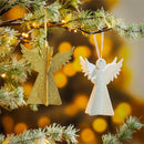 Nativity Ornament Angel Paper, Asst, 4.5"H