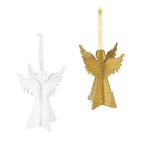 Nativity Ornament Angel Paper, Asst, 4.5"H