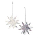 Season to Sparkle Ornament Starburst Acrylic, Asst, 3.25"L