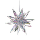 Season to Sparkle Ornament Starburst Acrylic, Asst, 3.25"L