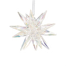 Season to Sparkle Ornament Starburst Acrylic, Asst, 3.25"L