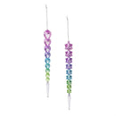 Season to Sparkle Ornament Icicle Acrylic, Asst, 9.5"H