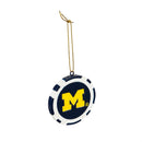 University of Michigan Game Chip Ornament