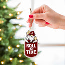 University of Alabama Gift Tag Ornament, Gnome Fan