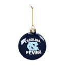 University of North Carolina Blown Glass Ornament