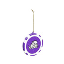 Texas Christian University Game Chip Ornament