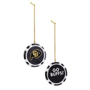 University of Colorado Game Chip Ornament