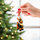 Reindeer Player Ornament, University of Iowa