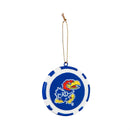 University of Kansas Game Chip Ornament